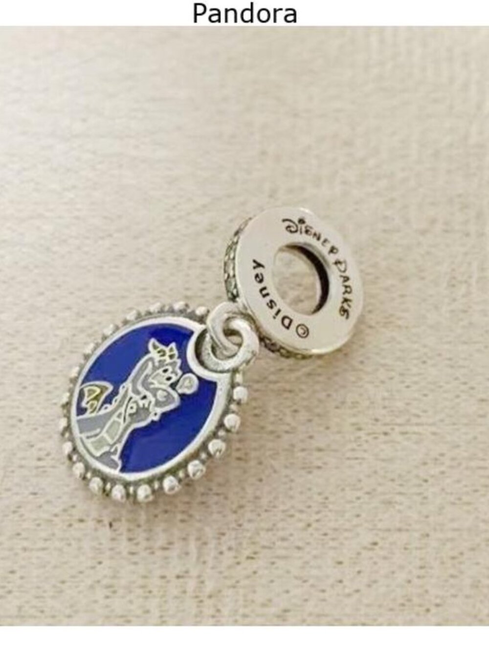 Disney Parks Pandora Figment Dangle Charm EPCOT 2023 Exclusive